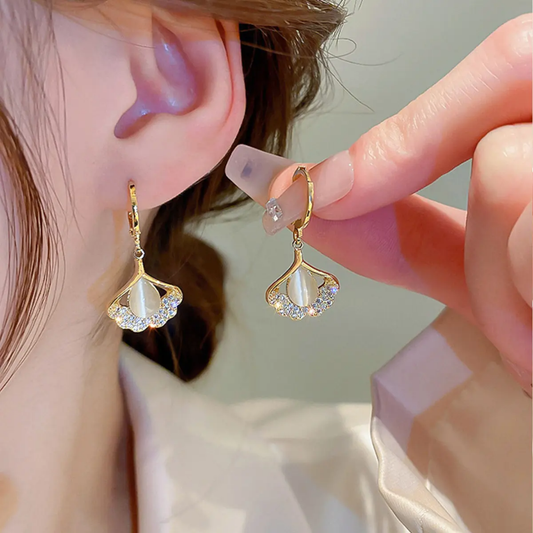 Crystal Hoop Earrings