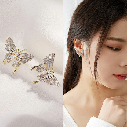 Sparkle Butterfly Studs