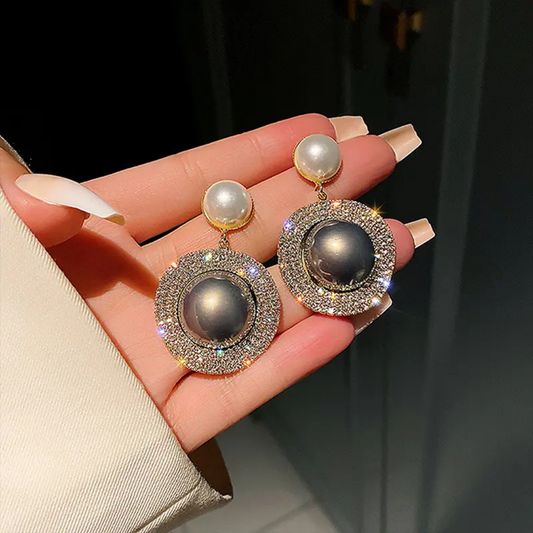 Pearl Hanging Earrings
