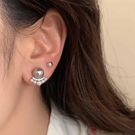Silver Shiny Studs