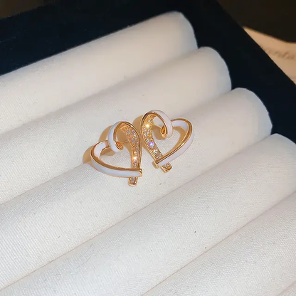True Heart Studs