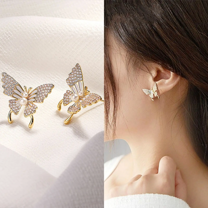 Sparkle Butterfly Studs