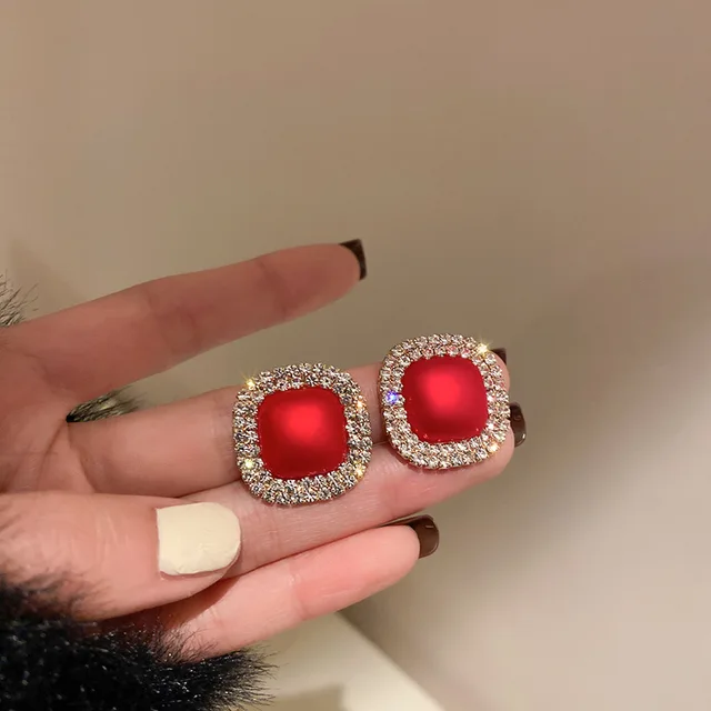 Glitter Pearl Studs