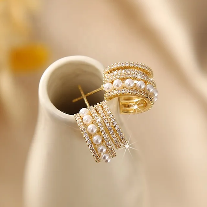 Pearl Rings Studs