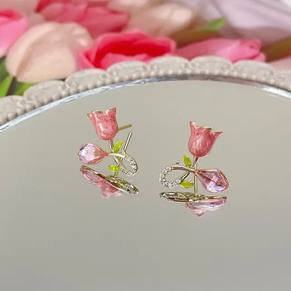 Tulip Elegant Earrings