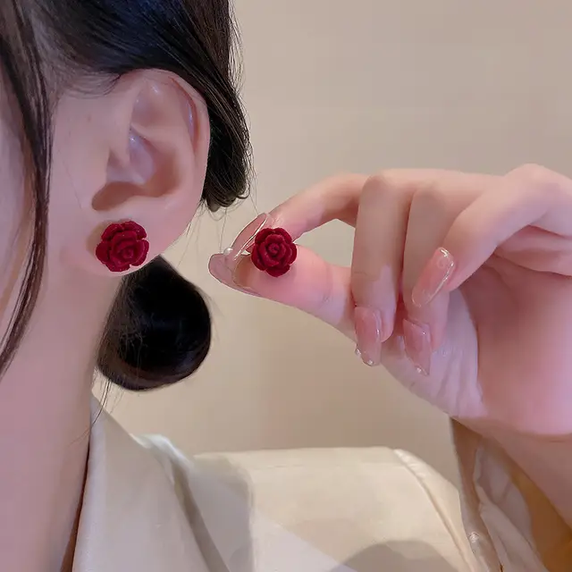 Velvet Ember Earrings