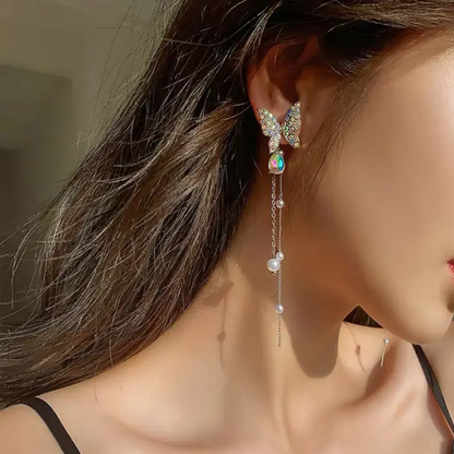 Butterfly Long Hanging Earrings