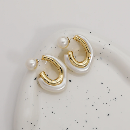 Adorned in Love – Pearl Earrings