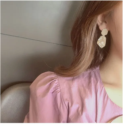 Garnet Glow Studs