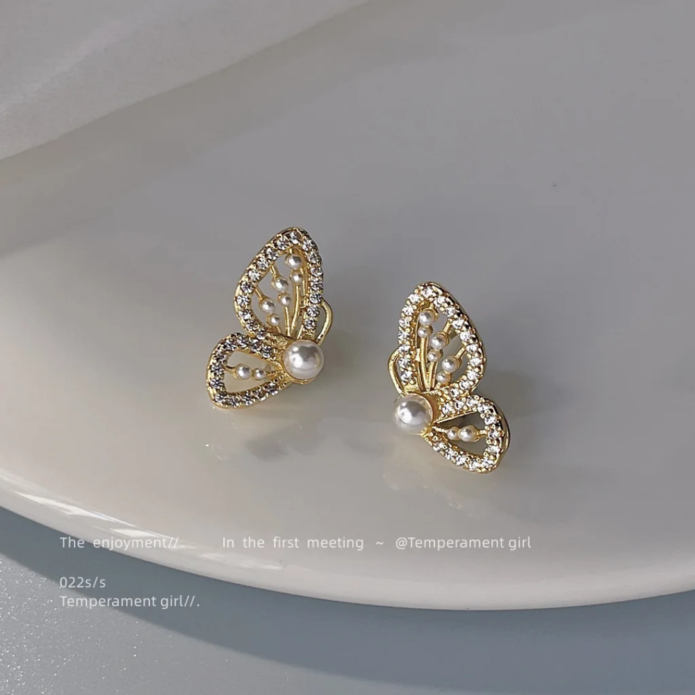 Cute Butterfly Studs