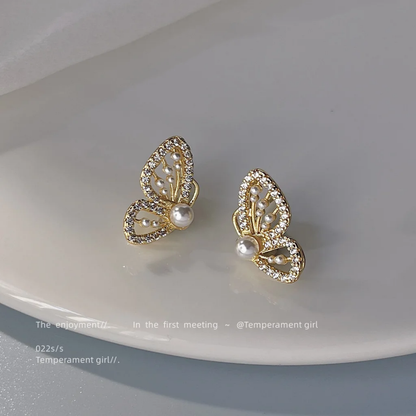 Cute Butterfly Studs
