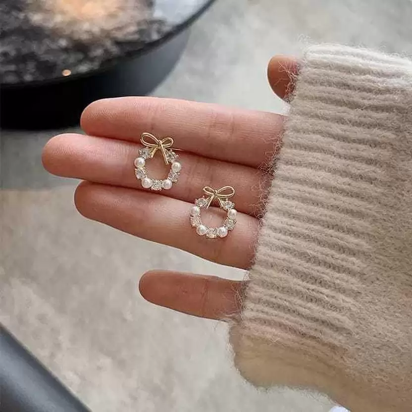Golden Spark Studs